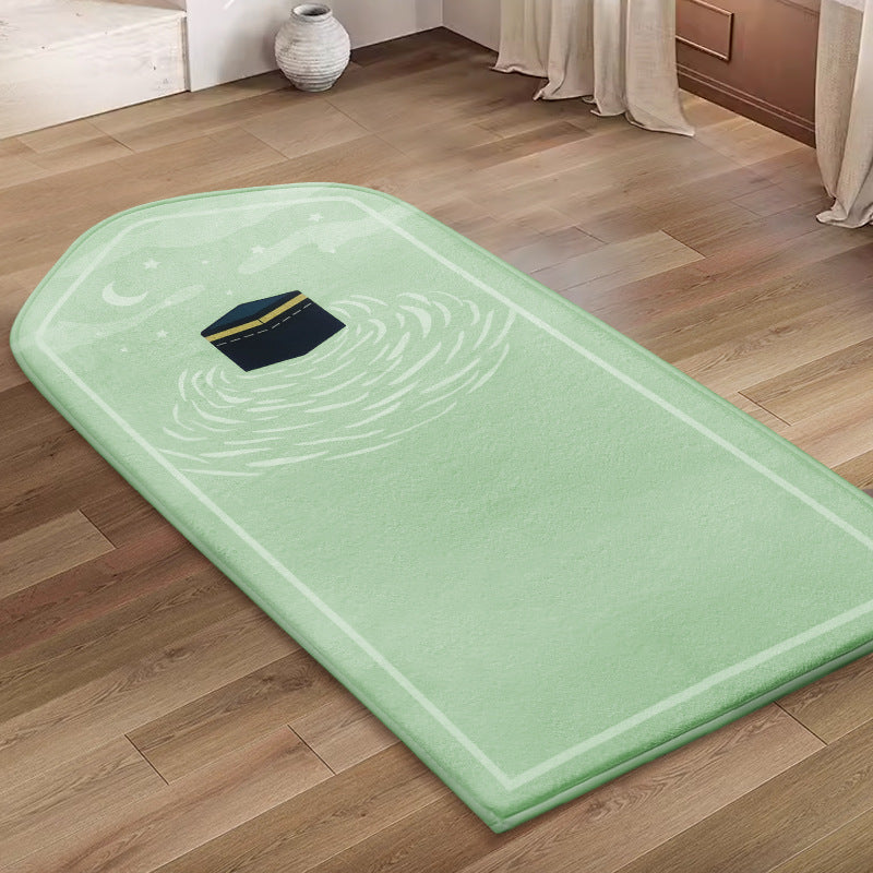 Printed Sponge Crystal Velvet Prayer Mat